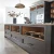 Import 2021 Hangzhou Vermont Classic Bespoke Pantry Dark Grey Shaker Kitchen Cabinets Solid Wood Design from China