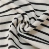 2021 new design yarn dyed strip polyester custom jacquard fabric for women