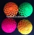 Import 2021 New Launch Honeycomb Hole TPR Rubber Bounce Ball Flashing Skip Ball Squish Ball from China