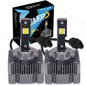 2021 New plug and play 11000LM D1S D2S D3S D5S D8S LED headlight bulb Conversion Kit Replacement of Xenon Bulbs