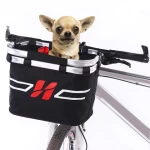 2021 new product hot sale basket for bike waterproof bicycle basket bicycle front basket pet dog  with great price