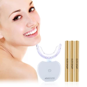 2021 Teeth Whitening Kit Wireless 16 LED Lamp Tooth Bleaching Gel Removable Dental Tray Blanchiment Dentaire Tooth Whotening Pen