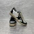 Import 2024 Branded Shoes Ball Star Ltd in Nappa Leather and Suede with Black Star and Silver Heel Tab from China