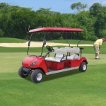 2024 New Golf Four Wheel Cart Electric Golf Cart 6 Passenger Sightseeing Classic Vintage with Good Price