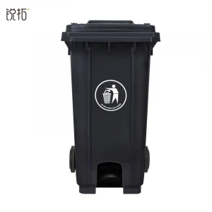 240L Plastic Trash bin Hot Sale Recycling Outdoor Waste Garbage Bin Cans
