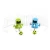 Import 2.4G RC Intelligent Battle Interactive Football Games Kids Toys Smart Soccer Robot from China