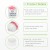 25ml Multiple Moisturizing Repair Skin Barrier Hand Cream Tube Packaging with Pink Petal