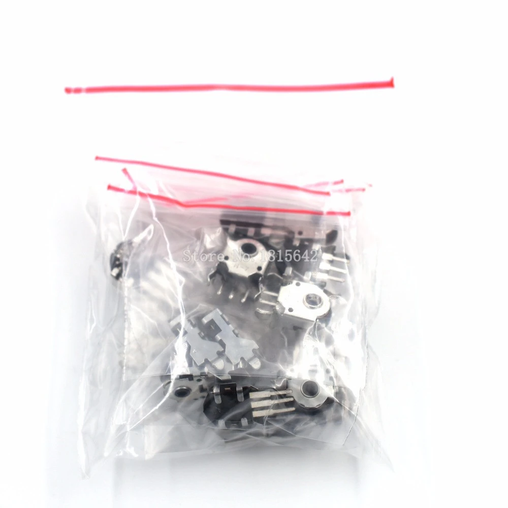 25PCS 5 Kinds Mouse Encoder Kit Wheel Encoder Repair Parts Switch Set 5mm 7mm 9mm 11mm 13mm