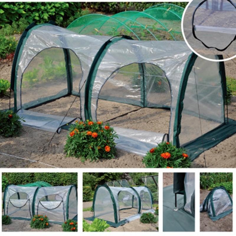 2m Two Door Home Garden Plant Flower Protective Cover Portable Greenhouse