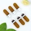 2ml glass vial brown 1ml 3 ml amber clear glass essential oil bottle 5ml blue small sample bottles with reducer and cap