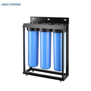 3 stage 20 inch BIG blue water filter with jumbo big blue filter housing