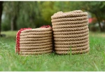 3-strand 4 strand twisted natural jute rope for agriculture, packing, marine