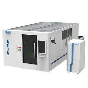 3015 GRS brand 6kw metal fiber laser cutting machine with auto feeding for Building Material Plant