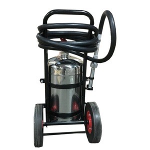304 stainless steel 25L trolley fire extinguisher cylinder for sale