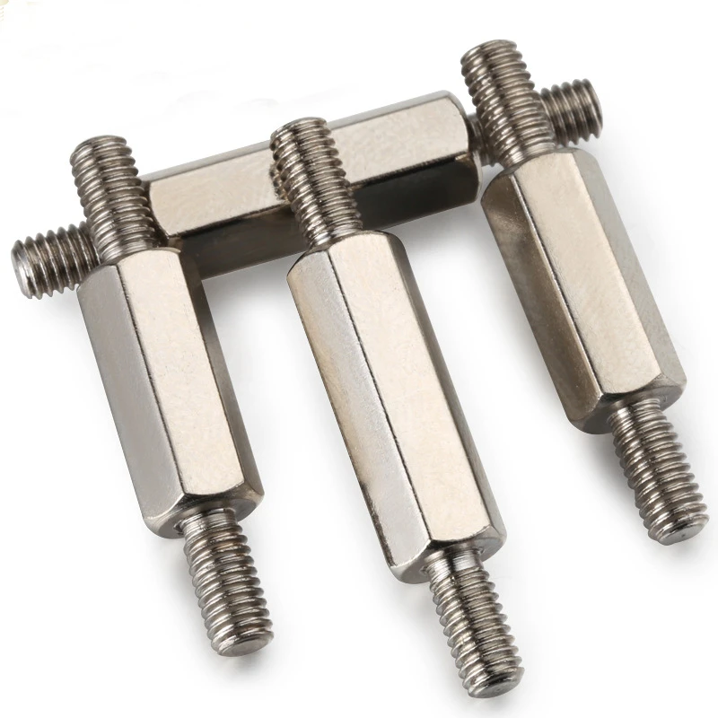 Stainless Steel Double-Headed Hexagonal Stud, External Thread Stud Bolt, Joint Pin Double-Headed Hexagonal Stud Bolts & Screw