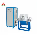 30KG IGBT Small Gold Smelting Equipment Gold and Silver Melting Pot Gold Melting Induction Furnace (JLZ-35)