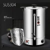 30L-70L Big Capacity Electric SUS304 Stainless Steel Double Layer Portable Drinking Water Boiler