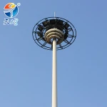 30m high mast street lighting with 1000w High pressure sodium lamps use for square and airport