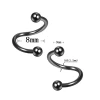 30pcs Mix Colors Stainless Nose Piercings Body Jewelry Twist Rings Ear Stud Helix Nostril Earrings Retainer 16G