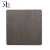Import 316L hairline dark bronze color decorative stainless steel sheet hairline finish copper plated coated stainless steel sheet from China