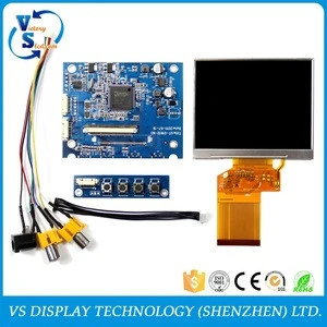 3.5" TFT LCD Module 320x240 with AV driver board