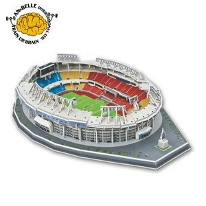 3D puzzle stadium 3D football stadium puzzle 3D stadium puzzle UK Spain Italy Germany France famous clubs