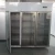 Import 3Glass door compressor inside 1200L supermarket layers display  refrigerator from China