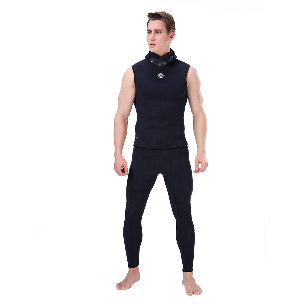 3MM wetsuit neoprene surf swimming hooded diving vest