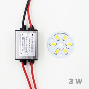 3W 5W 7W 9W 12W 15W 18W 24W 5730 SMD Light Board Led Lamp Panel + Waterproof AC100-240 V LED power supply driver