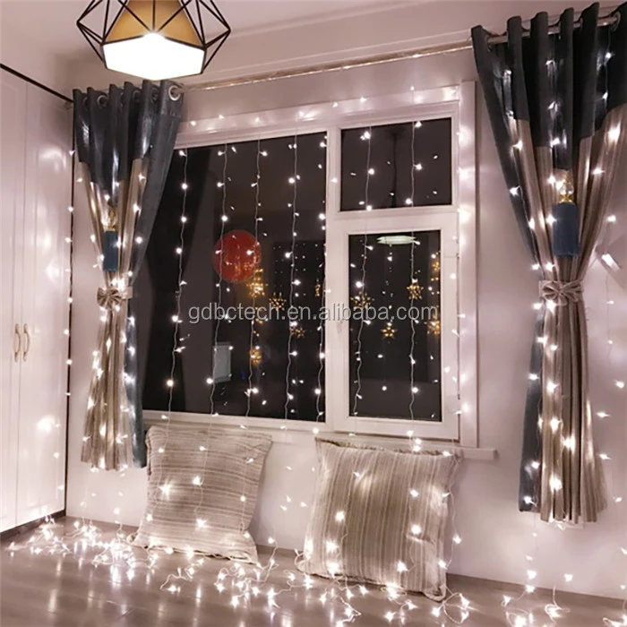3x3 300 LED Ceiling  5mm Beam Elevator xmas party garden Wedding Decoration safety light curtain