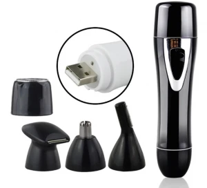 4 in 1 high quality factory price portable women shaver Electric Rechargeable Shaver for Men