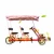 Import 4 seats tandem bike/quadricycle for sightseeing /four wheel surrey bike/4 wheel adult bike with canopy hot sell from China