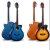 Import 40 Inch Multi Color Basswood High Quality Factory Price Custom  Acoustic Guitar For Practice Beginners from China