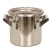 Import 400x400mm 50Liter Cylindrical Stainless Steel 316L Milk Transport Bucket for Special Chemical Material from China