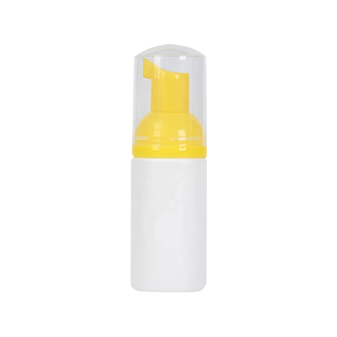 40ml light yellow HDPE foam pump bottle