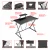 Import 41.7inch gaming desk X shape modern computer desk professional E-sports game table Amazons highest quality office desk from China