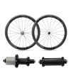 45*28mm Symmetric Wheel R36 Hub Rim Brake Tubular Carbon Road Bike Wheelset Straight Pull
