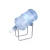 Import 5 gallon water bottle holder plastic bottle stand rack with bibcock from China
