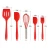 Import 5 Piece Premium Baking Pc Multi-function Cooking Tool Grill Silicone Kitchen Utensil Set from China