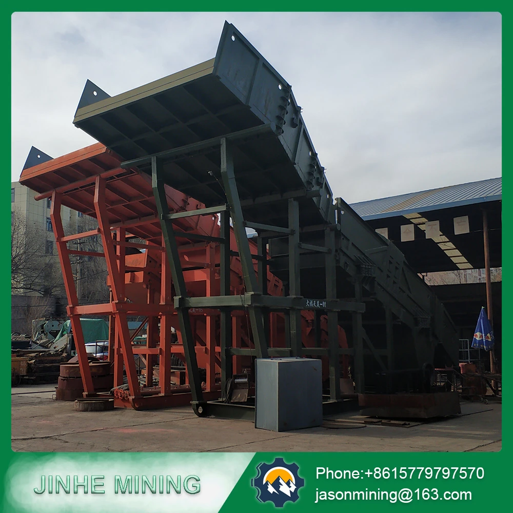 500 tph high capacity alluvial gold mining equipment