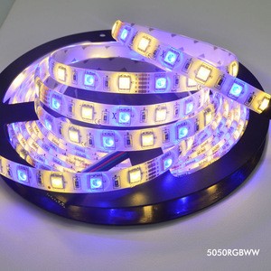 5050 60led/m RGB+W LED Ribbon Light Non-waterproof or IP65 Waterproof RGBW LED Tape Light 12V 5050 RGBW LED Strips
