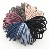 50pcs/lot 5CM Hair Accessories rubber bands for women Scrunchy Elastic Hair Bands Girls cheap elastic hair band