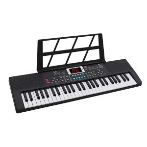 54 keys ABS electric organ piano Children Black electronic keyboard  with microphone
