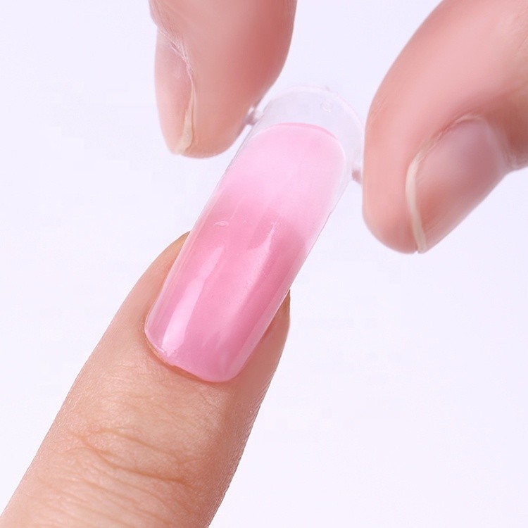 6 Colors in Stock Nail Supplies Soak Off Builder Work with slip solution Nail Extension Set