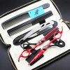 6.0 inch FSD  new fashion design beauty barber scissors flat scissors tooth Hair  scissors   Hairdressing scissors set