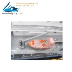 6P Rescue Boat  and Single Arm Launching Davit  23KN China Factory