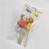 6Pcs/Pack Nice Fruit Design Disposable Bamboo Decorative Party Craft Toothpicks for Fruit Salad Cake Decor