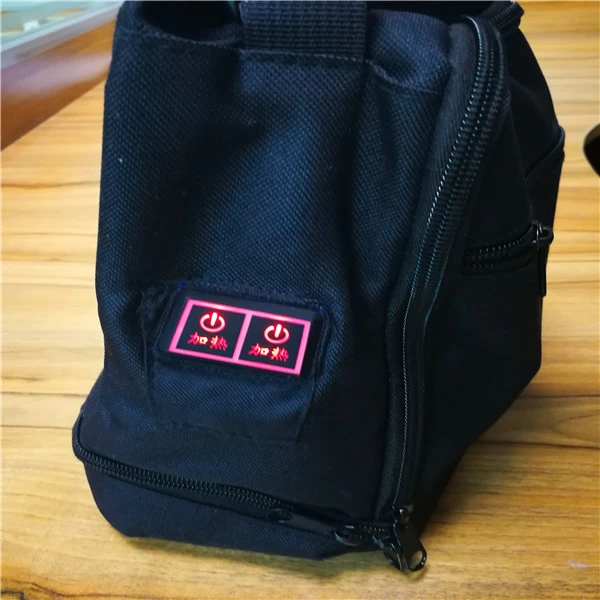 7.4v, 12v electrical  battery heating lunch bag