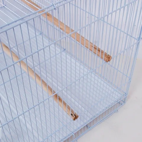 Buy 76cm Enlarged Parrot Breeding Cage Square Metal Group Bird Cage ...