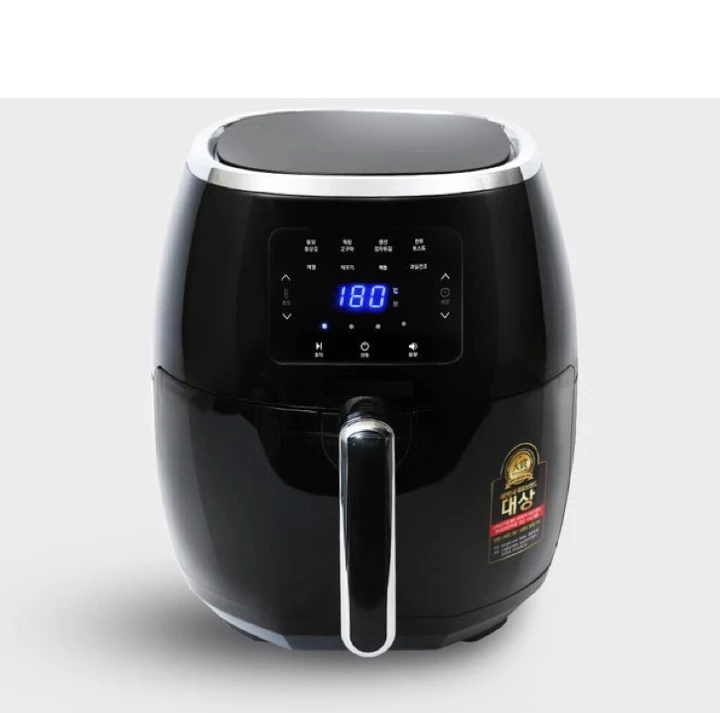 8-in-1 5.5L Air Fryer, Toaster Oven and Rotisserie Oven with 8 Programs Air Fry, Rotisserie, Roast, Broil, Bake, Rehea